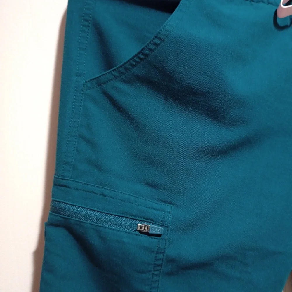 EUC! Figs Technical Collection - Teal (XS) - Picture 3 of 10